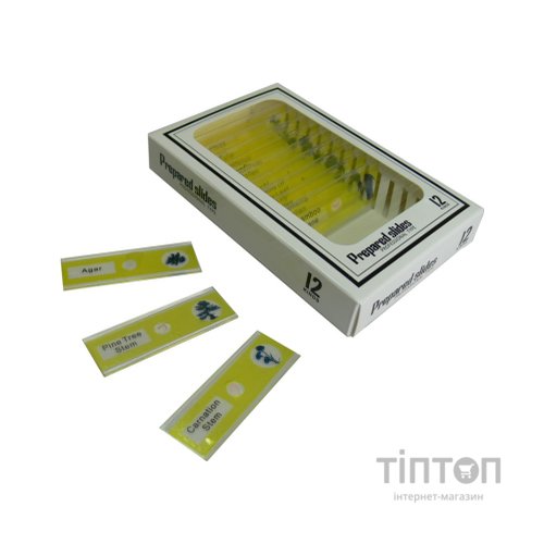 Набір мікропрепаратів Sigeta Entrance Життєві цикли рослин 12 шт (65125)