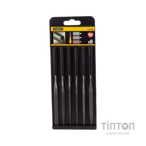 Набір напилків Stanley набір, 6шт, 160мм (0-22-500) (0-22-500)
