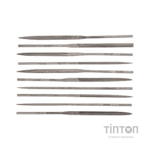 Набір напилків Topex игольчатые по металлу набор 10 шт. (06A015)