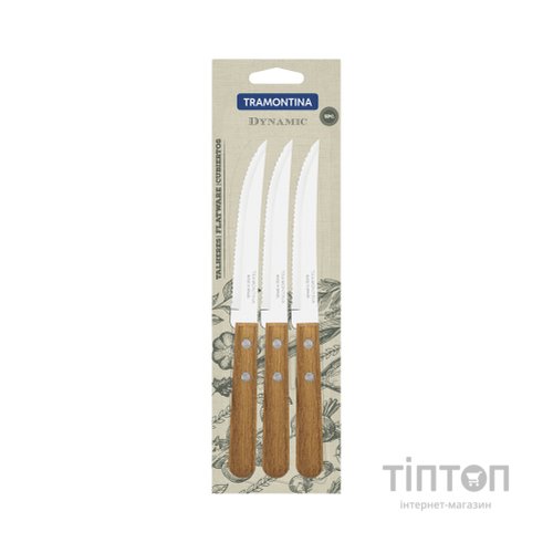 Набір ножів для стейка TRAMONTINA DYNAMIC, 127 мм, 3 шт.