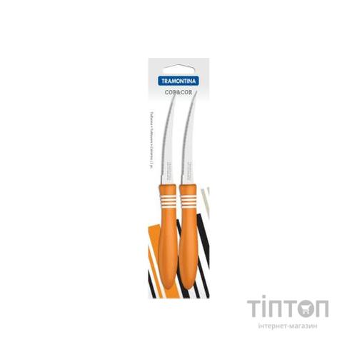 Набір ножів Tramontina COR & COR для томатов 2шт 127 мм Orange (23462/245)