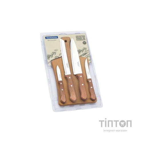 Набір ножів Tramontina Dynamic 4шт + досточка (22399/018)