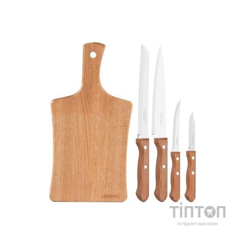 Набір ножів Tramontina Dynamic 4шт + досточка (22399/018)