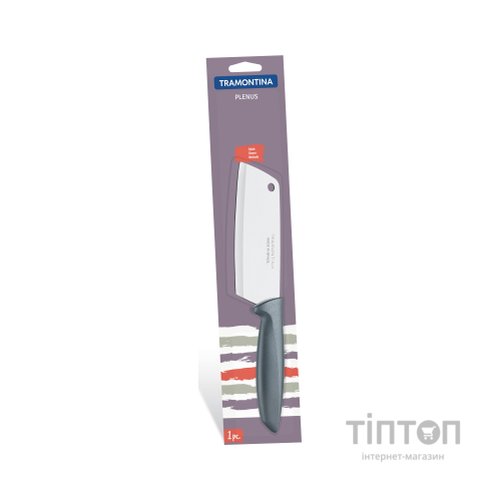 Набір ножів Tramontina Plenus Grey Сокирка 127 мм 12 шт (23430/065)