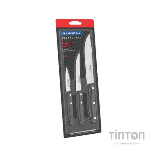 Набір ножів Tramontina Ultracorte 3шт (23899/051)