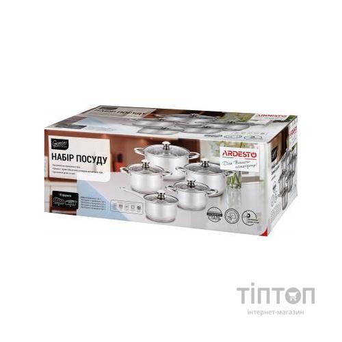 Набір посуду Ardesto Gemini Gourmet 10 предметів (AR1910PS)