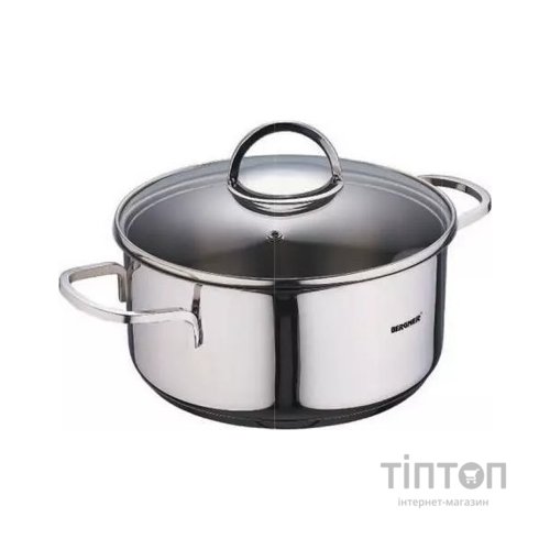 Набір посуду Bergner Classic 1.7 л, 2.3 л, 3.3 л 6 предметів (BG-6284)