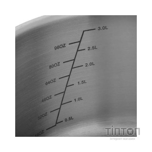 Набір посуду Bergner Classic 1.7 л, 2.3 л, 3.3 л 6 предметів (BG-6284)