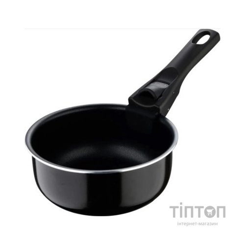 Набір посуду Bergner Click&Cook ковші 16/18/20 см 4 предмета (BG-31608-BK)