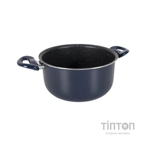 Набір посуду Gimex Cookware Set induction 9 предметів Dark Blue (6977225)