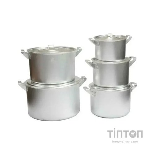 Набір посуду Gusto 5шт (3,5л/4,5л/6л/8л/10л) (GT-1600-05)