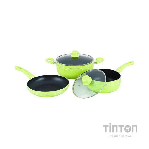 Набір посуду Gusto Green 5 пр. 20/24/24 см GT-2405/1 (100071)