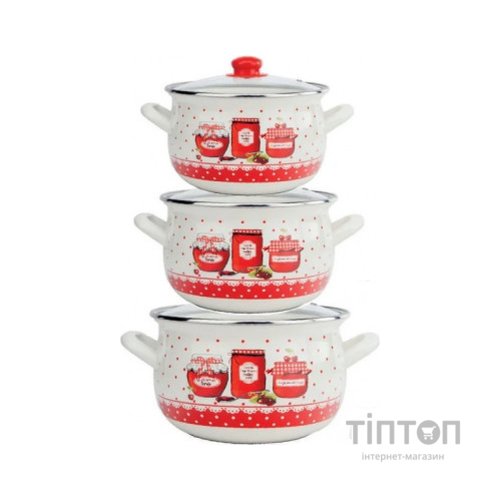 Набір посуду Gusto Прянощі 2,1л/3,1л/4л GT-T-3-S (90318)