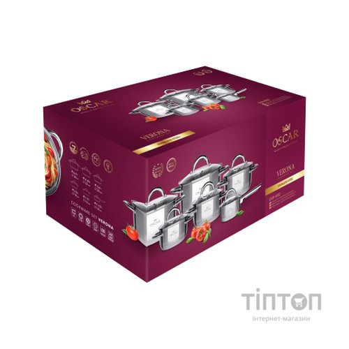 Набір посуду Oscar Verona 12 предметів (OSR-4002/n)