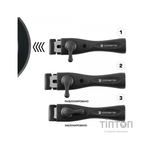 Набір посуду Polaris EasyKeep-4D 4 предм (017462)