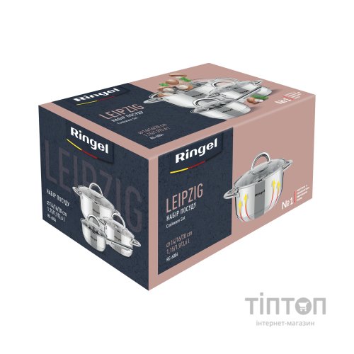 Набір посуду Ringel Leipzig 6 предметів (RG-6004)