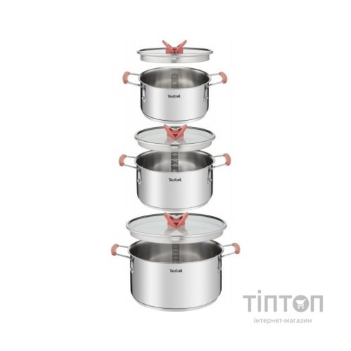 Набір посуду Tefal Opti'Space 6 предметів (G720S674)