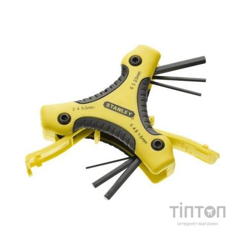 Набір шестигранних ключів STANLEY Triangle 0-95-935