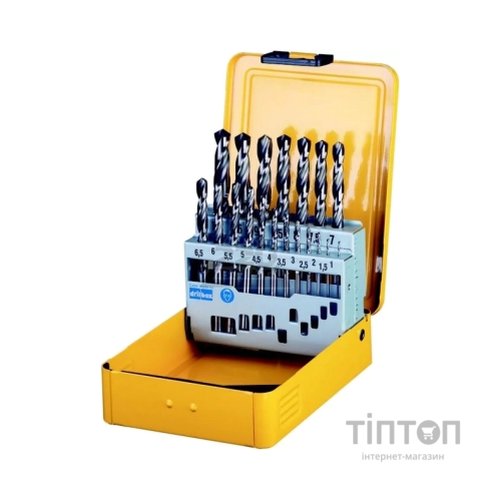 Набір свердл DeWALT по металу HSS-R, 29 шт, металева касета (DT5930)