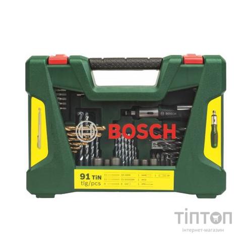Набір свердл і біт Bosch насадок V-Line-91 (2.607.017.195)