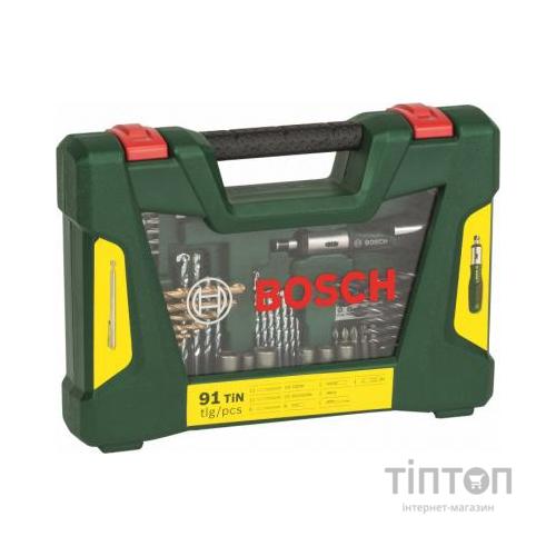 Набір свердл і біт Bosch насадок V-Line-91 (2.607.017.195)