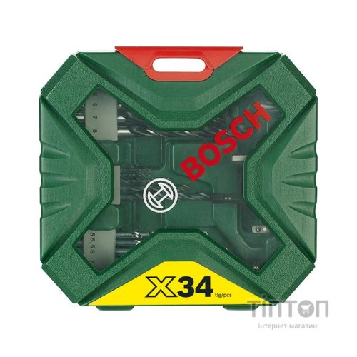 Набір свердл і біт Bosch X-LINE-34 (2.607.010.608)