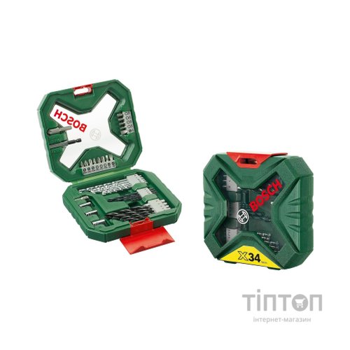 Набір свердл і біт Bosch X-LINE-34 (2.607.010.608)