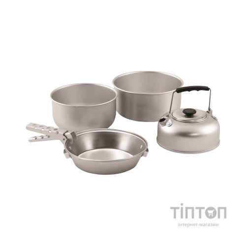 Набір туристичного посуду Easy Camp Adventure Cook Set L Silver (929030)