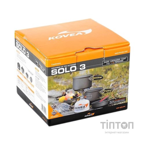 Набір туристичного посуду Kovea Solo 3 KSK-SOLO3 (4823082716227)