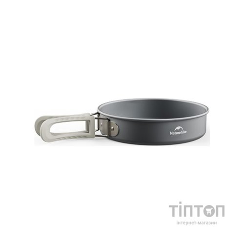 Набір туристичного посуду Naturehike CNK2450CF010, 2 каструлі 1л, 1.7л, сковорідка (6976507663335)