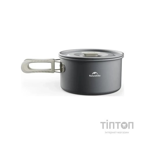 Набір туристичного посуду Naturehike CNK2450CF010, алюміній 2 каструлі, чайник, сковорідка (6976507663281)