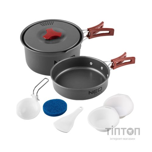 Набір туристичного посуду Neo Tools 7в1 LFGB 0.42кг (63-146)