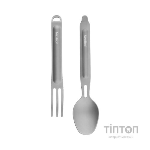Набір туристичного посуду NexTool Titanium Tableware Set, титан (NE20132)