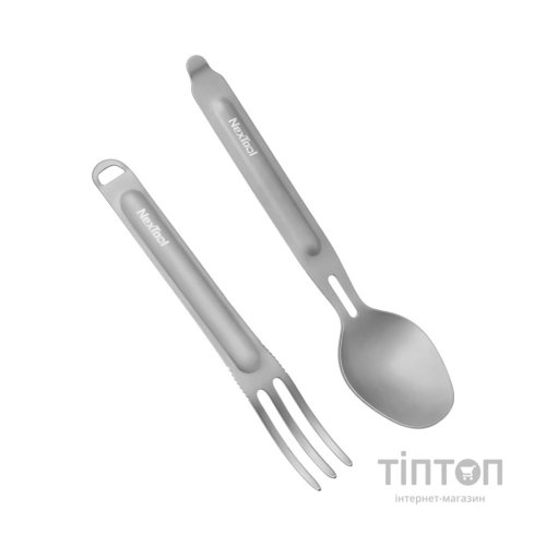 Набір туристичного посуду NexTool Titanium Tableware Set, титан (NE20132)