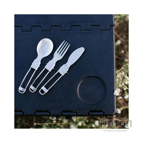 Набір туристичного посуду Tribe Compact Set сталевий (T-FC-0021-metal)