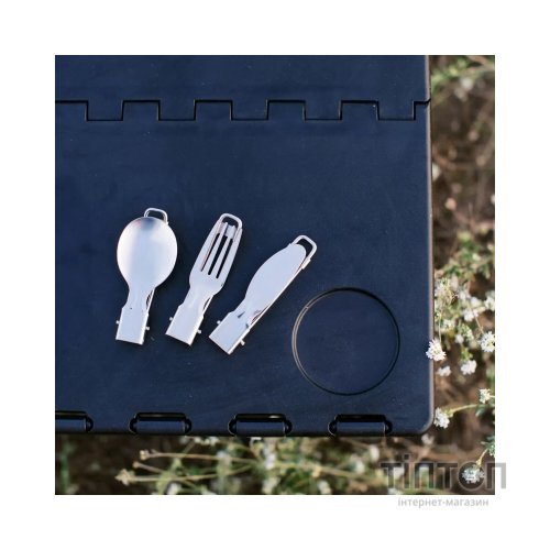 Набір туристичного посуду Tribe Compact Set сталевий (T-FC-0021-metal)
