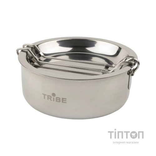 Набір туристичного посуду Tribe Tourist Set 1,2 л сталевий (T-FG-0008-metal)