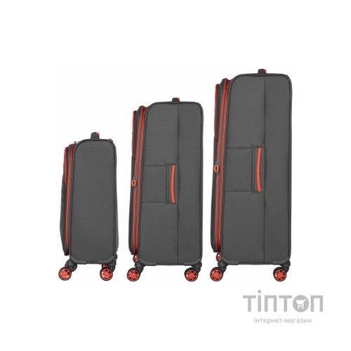 Набір валіз 2E Trek (L+M+S), сірі (2E-SPE-TREK-SET6-GR)