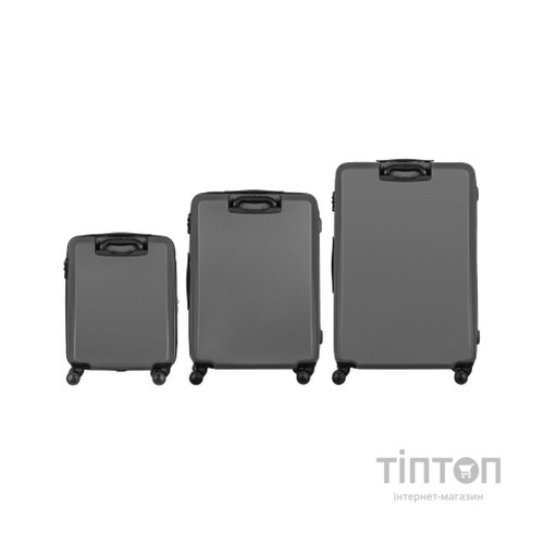 Набір валіз Wenger Motion 3 в 1 (S+M+L), сірі (612711)