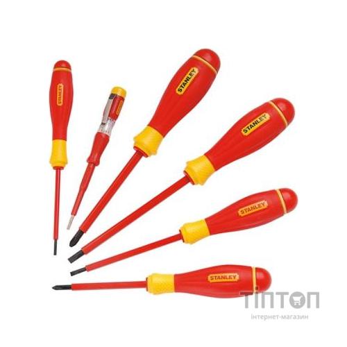 Набір викруток електрика Stanley "FatMax VDE 1000V" 6шт.