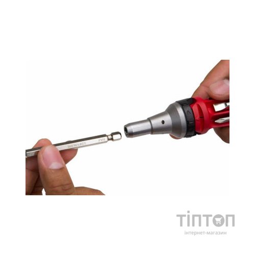 Набір викруток Milwaukee з тріскачкою 9 в 1 (4932471598)