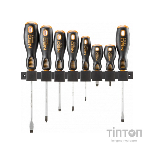 Набір викруток Neo Tools шліцьових, 8 шт. (04-207)