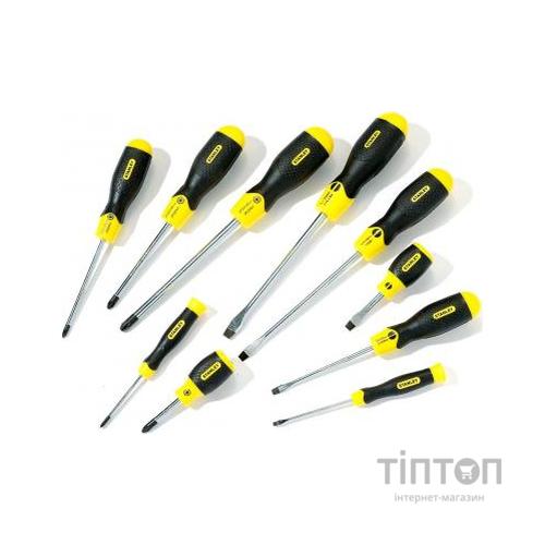 Набір викруток Stanley "CUSHION GRIP" 10 шт.