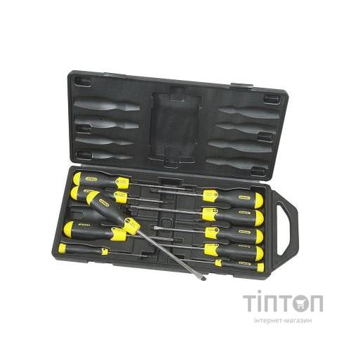 Набір викруток Stanley "CUSHION GRIP" 10 шт.