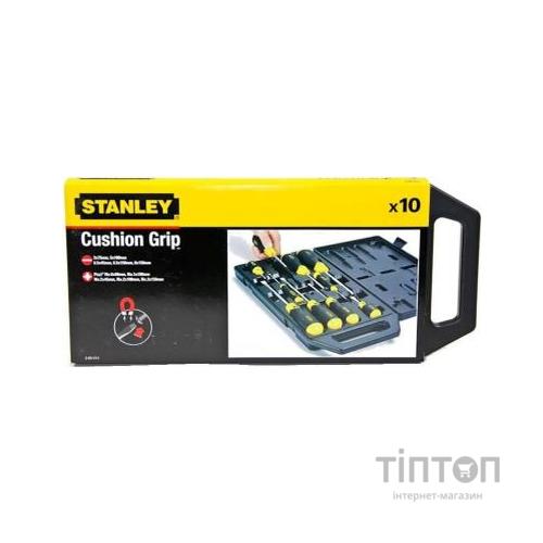 Набір викруток Stanley "CUSHION GRIP" 10 шт.
