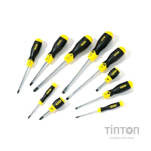 Набір викруток STANLEY CUSHION GRIP 2-65-005