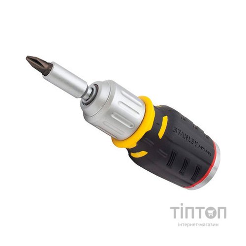 Набір викруток Stanley FatMax STUBBY реверсивна + 6 біт (FMHT0-62688)