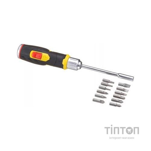 Набір викруток Stanley "FatMax" з хропевим хутро. + 12 біт (FMHT0-62691)