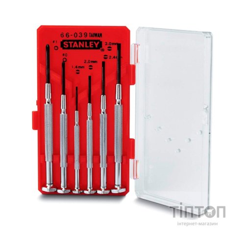 Набір викруток точної механіки Stanley Watchmaker 6шт.