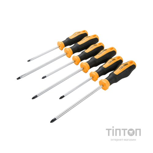 Набір викруток Tolsen Ерго 6 штук (20014)